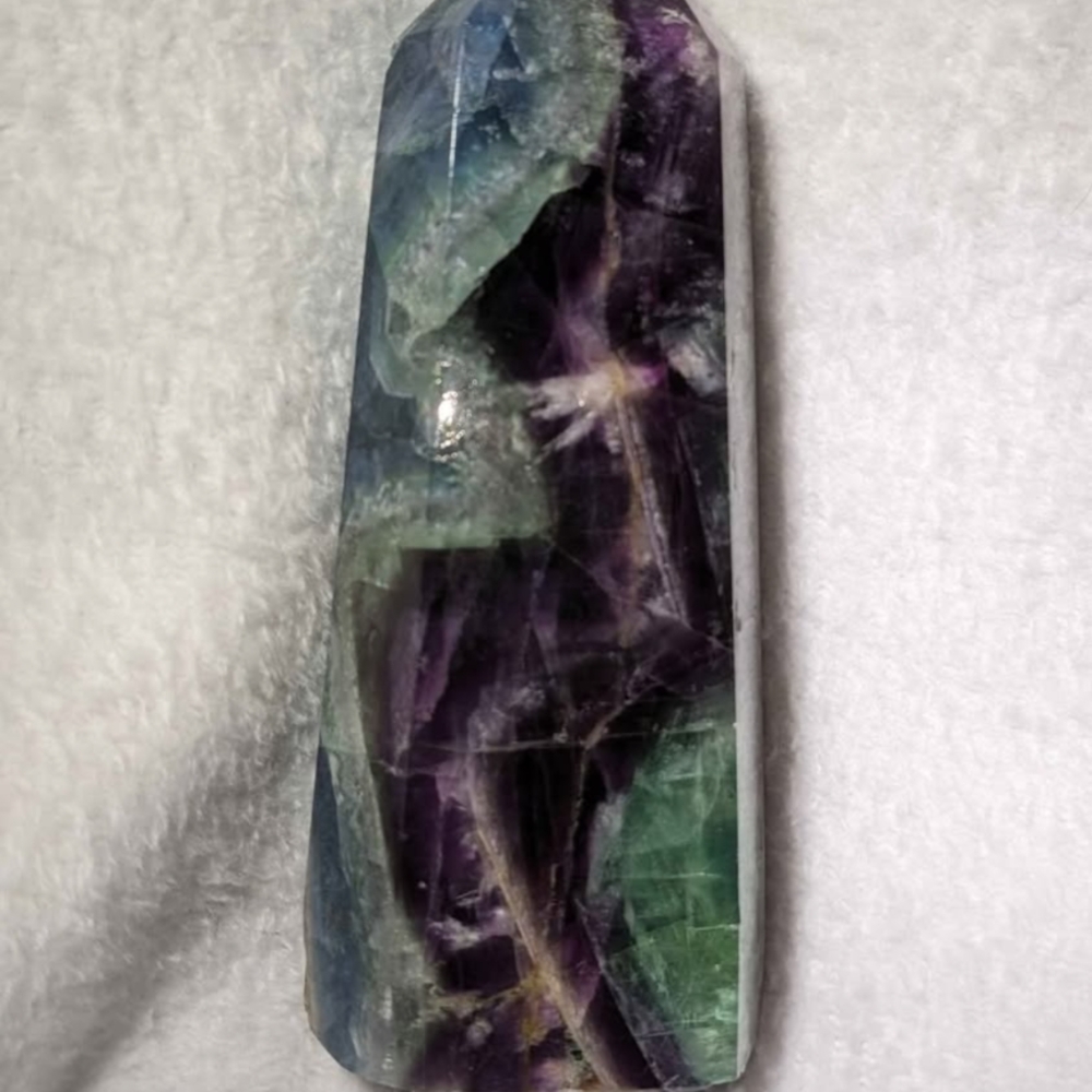 Rainbow Flourite Tower